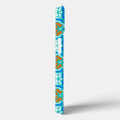 Teal Etnisch Patroon Case-Mate iPhone Case (Achterkant / Rechts)