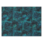 Teal Galaxy Serie Design 4 Tafelkleed (Voorkant (Horizontaal))