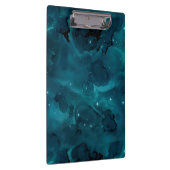 Teal Galaxy Serie Design 5 Klembord (Rechts)