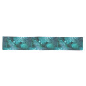 Teal Galaxy Serie Design 6  Lange Tafelloper (Horizontaal)