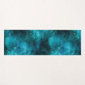 Teal Galaxy Serie Design 7 Yogamat (Voorkant (horizontaal))