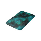 Teal Galaxy Serie Ontwerp 1 Badmat (Gekanteld)