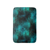Teal Galaxy Serie Ontwerp 1 Badmat (Voorkant Verticaal)