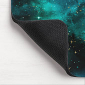 Teal Galaxy Serie Ontwerp 1 Muismat (Hoek)