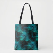Teal Galaxy Serie Ontwerp 1 Tote Bag (Voorkant)