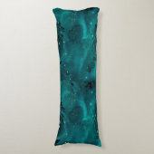 Teal Galaxy Serie Ontwerp 2 Lichaamskussen (Voorkant Verticaal)