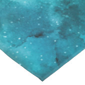 Teal Galaxy Serie Ontwerp 7 Tafelkleed (Gekanteld)