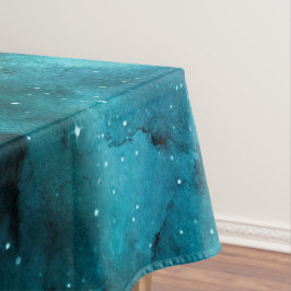 Teal Galaxy Serie Ontwerp 7 Tafelkleed