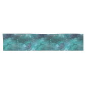 Teal Galaxy Serie Ontwerp 8 Korte Tafelloper (Horizontaal)