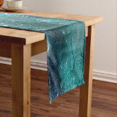 Teal Galaxy Serie Ontwerp 8 Korte Tafelloper (Voorbeeld)