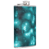 Teal Galaxy Series Design 3 Heupfles (Rechts)