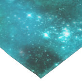 Teal Galaxy Series Design 6 Tafelkleed (Gekanteld)