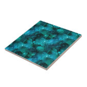 Teal Galaxy Series Design 6   Tegeltje (Zijkant)