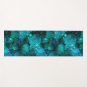 Teal Galaxy Series Design 6 Yogamat (Voorkant (horizontaal))
