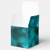 Teal Galaxy Series Design 8 Bedankdoosjes (Geopend)