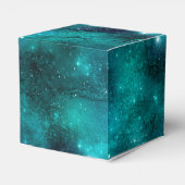Teal Galaxy Series Design 8 Bedankdoosjes (Achterkant)