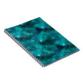 Teal Galaxy Series Design 8 Notitieboek (Rechterzijde)