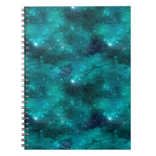 Teal Galaxy Series Design 8 Notitieboek