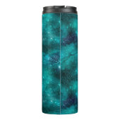 Teal Galaxy Series Design 8 Thermosbeker (Achterkant)