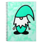Teal Gnome Notitieboek (Voorkant)