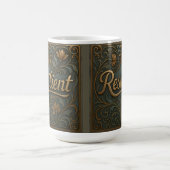 Teal Gold Resilient Affirmation Classic Mug Koffiemok (Center)
