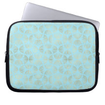 Teal & Goud Art Deco Design, Patroon
