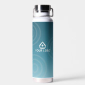 Teal Gradient Behavioral Health Logo Promotie Waterfles (Achterkant)