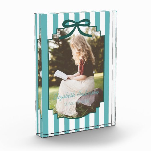 Teal Green Graduation Fotoblokken (Links)