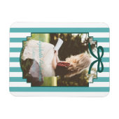 Teal Green Graduation Magneet (Horizontaal)