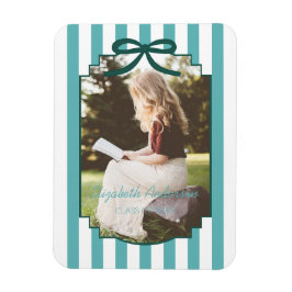 Teal Green Graduation Magneet