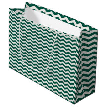 Teal groene Chevron zigzag streeppatroon