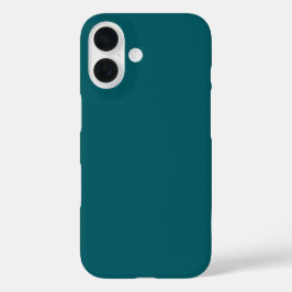 Teal iPhone-hoesje iPhone 16 Hoesje