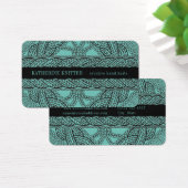 TEAL KABELTRUI 3.5x2 Visitekaartje (Bureau)