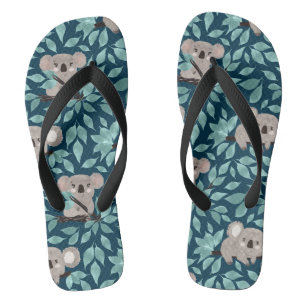 Teal Koala teenslippers