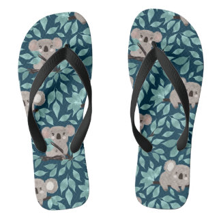 Teal Koala teenslippers