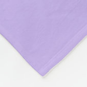 Teal Lavender Glow Fleece Deken (Hoek)