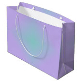 Teal Lavender Glow Groot Cadeauzakje (Achterkant Gekanteld)