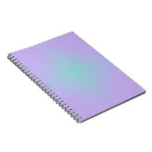 Teal Lavender Glow Notitieboek (Rechterzijde)