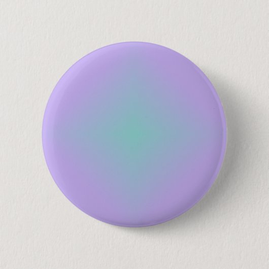 Teal Lavender Glow Ronde Button 5,7 Cm (Voorkant)