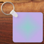 Teal Lavender Glow Sleutelhanger (Voorkant)