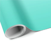teal licht verse afgestudeerde niveaus cadeaupapier (Rol Hoek)