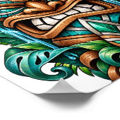 Teal Lotus Sentinel Poster (Hoek)