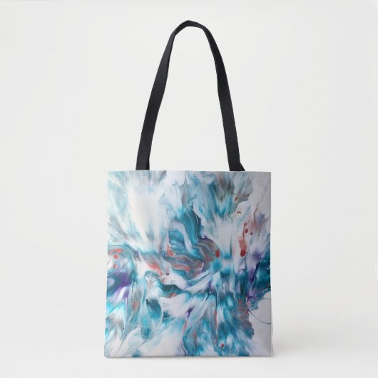 Teal Magic Tote Bag (Voorkant)