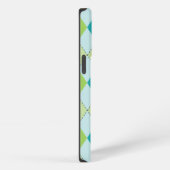 Teal Melon Mod Argyle iPhone Hoesje (Rechterkant)