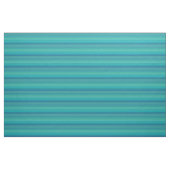 Teal & Navy Strepen Stof (Yard (91,4 cm))