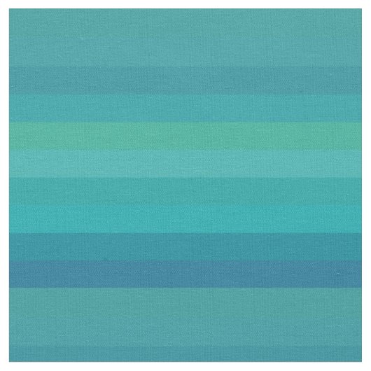 Teal & Navy Strepen Stof (Close Up)