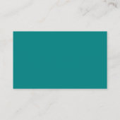 Teal Oceania Visitekaartje (Achterkant)