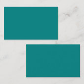 Teal Oceania Visitekaartje (Voorkant / Achterkant)