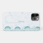 Teal Oceanic Pearls Personalised  Case-Mate iPhone Case (Achterkant (horizontaal))