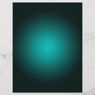 Teal Ombre Groen Gradiënt Modern Minimalistisch Flyer
